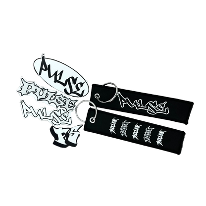 Pulse Keychain & Sticker Pack